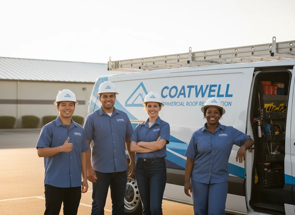 Commercial roof coating company in Brookpark, OH